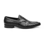 The Obsidian Diamond Monk Strap