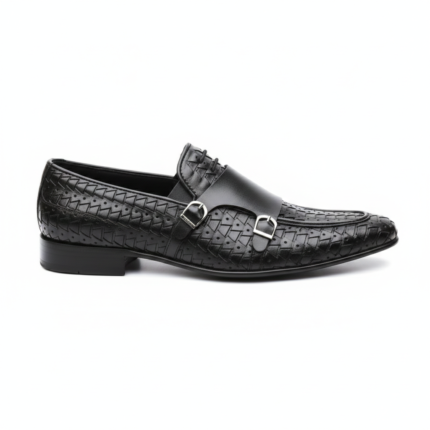 The Obsidian Diamond Monk Strap