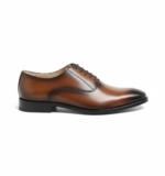 Amber Patina Handcrafted Leather Oxford Shoes