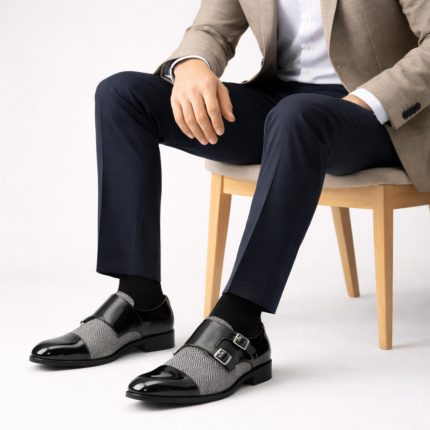 The Tweed-Glint Double Monk