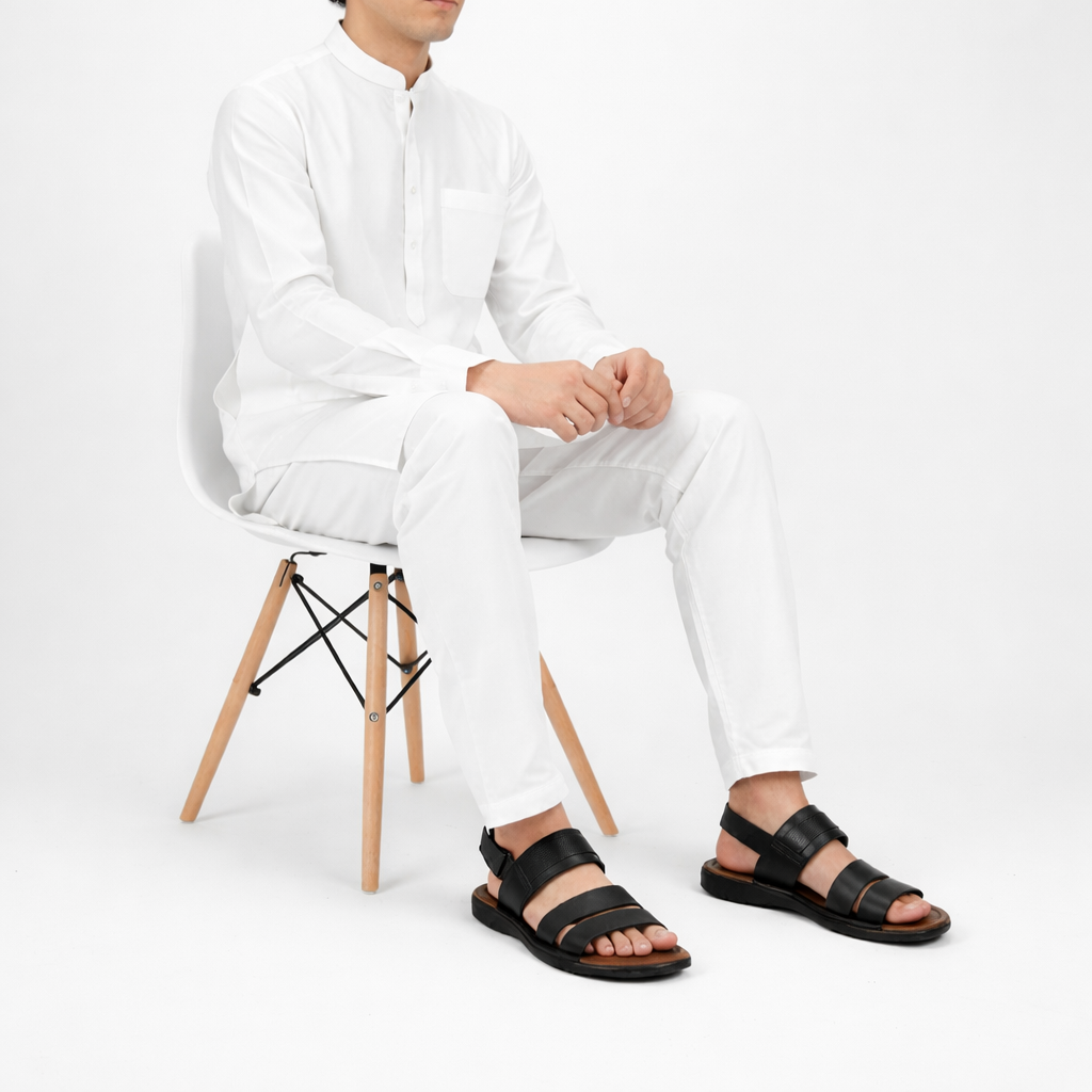casual men's sandal (2) casual men's sandal - Image 1